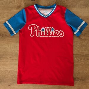 Phillies Kids Red and Blue Shirt